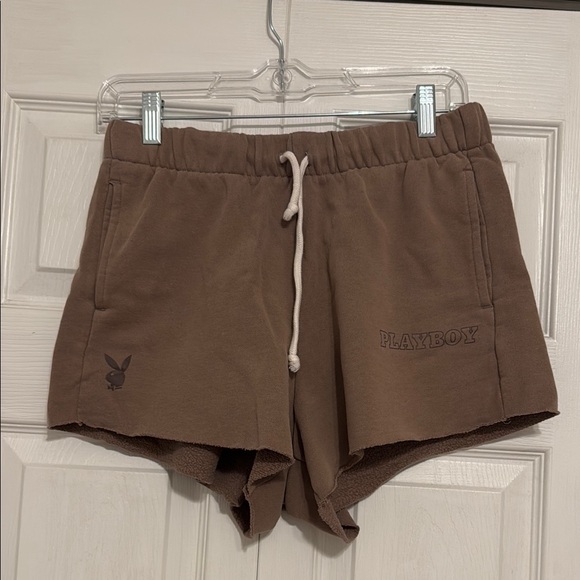 PacSun Pants - Vintage Pacsun Playboy Women's Brown Shorts